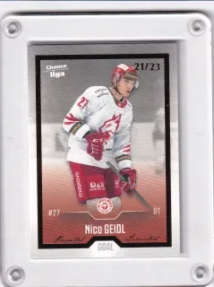 Geidl Nico Goal Cards 2022-23 Gold /23 č.138