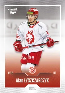 Łyszczarczyk Alan Goal Cards 2022-23 Řadovka č.141