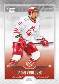 Vrdlovec Daniel Goal Cards 2022-23 Silver 1of60 č.142