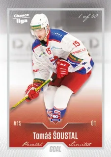 Šoustal Tomáš Goal Cards 2022-23 Silver 1of60 č.164