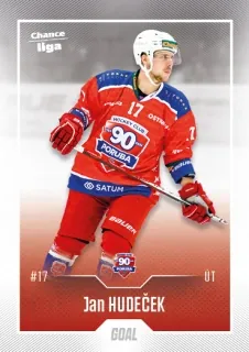 Hudeček Jan Goal Cards 2022-23 Řadovka č.165