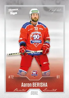 Berisha Aaron Goal Cards 2022-23 Silver 1of60 č.171