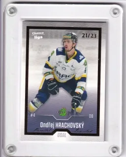Hrachovský Ondřej Goal Cards 2022-23 Gold /23 č.174
