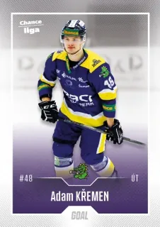 Křemen Adam Goal Cards 2022-23 Řadovka č.180