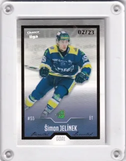 Jelínek Šimon Goal Cards 2022-23 Gold /23 č.181