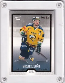 Zbořil Mikuláš Goal Cards 2022-23 Gold /23 č.188