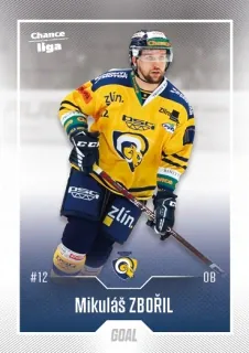 Zbořil Mikuláš Goal Cards 2022-23 Řadovka č.188