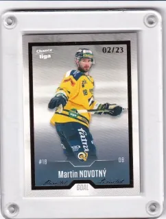 Novotný Martin Goal Cards 2022-23 Gold /23 č.189