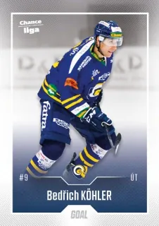 Köhler Bedřich Goal Cards 2022-23 Řadovka č.193