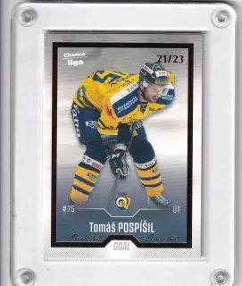 Pospíšil Tomáš Goal Cards 2022-23 Gold /23 č.200
