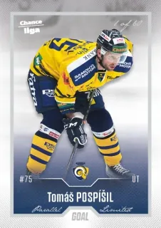 Pospíšil Tomáš Goal Cards 2022-23 Silver 1of60 č.200