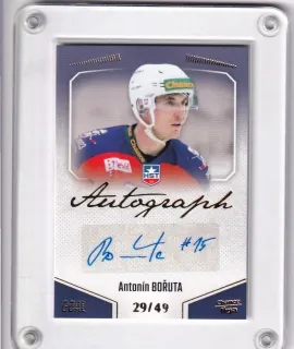 Bořuta Antonín Goal Cards 2022-23 Autograph /49 č.A32