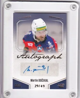 Dočekal Martin Goal Cards 2022-23 Autograph /49 č.A35