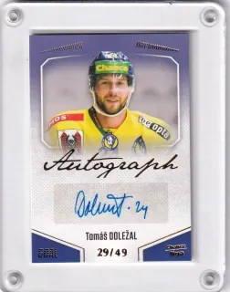 Doležal Tomáš Goal Cards 2022-23 Autograph /49 č.A41