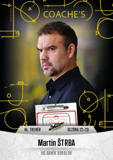 Štrba Martin Goal Cards 2022-23 Coach‘s č.C04