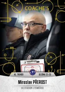 Přerost Miroslav Goal Cards 2022-23 Coach‘s č.C08