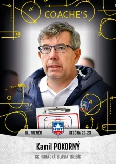 Pokorný Kamil Goal Cards 2022-23 Coach‘s č.C09