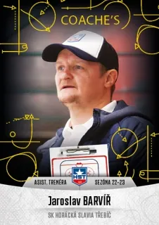 Barvíř Jaroslav Goal Cards 2022-23 Coach‘s č.C10