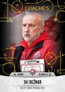 Režnar Jiří Goal Cards 2022-23 Coach‘s č.C19
