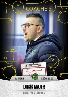 Majer Lukáš Goal Cards 2022-23 Coach‘s č.C21