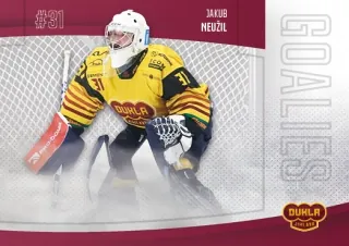 Neužil Jakub Goal Cards 2022-23 Goalies č.G02