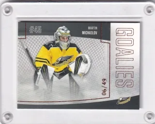 Michajlov Martin Goal Cards 2022-23 Goalies Parallel /49 č.G04