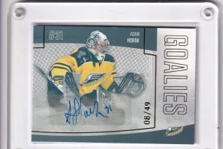 Horák Adam Goal Cards 2022-23 Goalies Autograph /49 č.G05