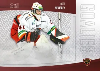 Němeček Josef Goal Cards 2022-23 Goalies č.G06