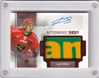 Jiránek Tomáš Goal Cards 2022-23 Game Jersey Autograph /25 č.GJA-06