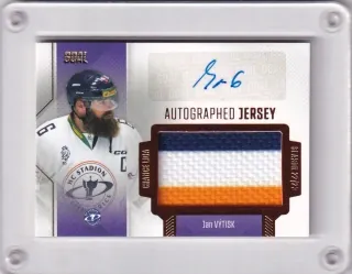 Výtisk Jan Goal Cards 2022-23 Game Jersey Autograph /25 č.GJA-07