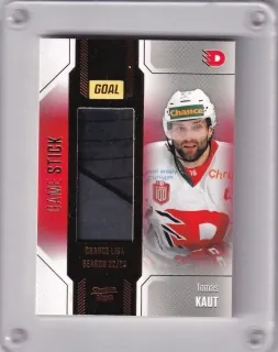 Kaut Tomáš Goal Cards 2022-23 Game Used Stick /35 č.GUS-23