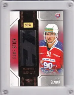 Šlahař Jakub Goal Cards 2022-23 Game Used Stick /35 č.GUS-24