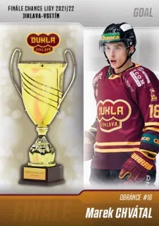 Chvátal Marek Goal Cards 2022-23 Finále 2022 Jihlava-Vsetín č.J-03