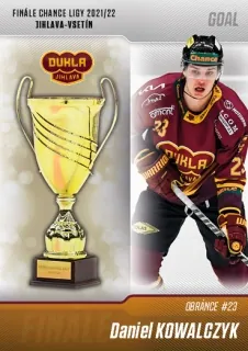 Kowalczyk Daniel Goal Cards 2022-23 Finále 2022 Jihlava-Vsetín č.J-04