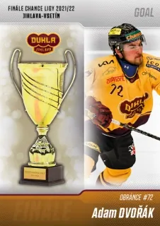 Dvořák Adam Goal Cards 2022-23 Finále 2022 Jihlava-Vsetín č.J-06