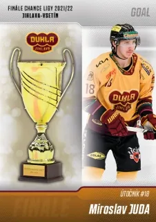 Juda Miroslav Goal Cards 2022-23 Finále 2022 Jihlava-Vsetín č.J-14
