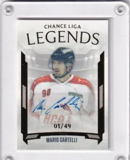Cartelli Mario Goal Cards 2022-23 Legends Autograph /49 č.L04