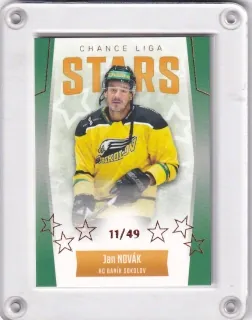 Novák Jan Goal Cards 2022-23 Chance liga Stars Parallel /49 č.S03