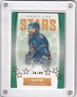 Výtisk Jan Goal Cards 2022-23 Chance liga Stars Autograph /49 č.S05