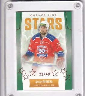 Berisha Aaron Goal Cards 2022-23 Chance liga Stars Parallel /49 č.S12