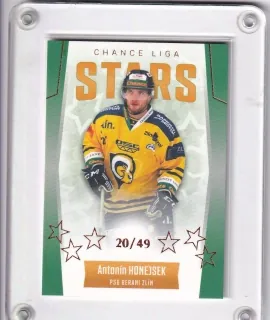 Honejsek Antonín Goal Cards 2022-23 Chance liga Stars Parallel /49 č.S14