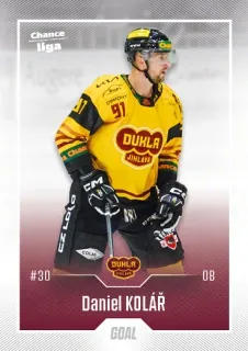 Kolář Daniel Goal Cards II.serie 2022-23 Řadovka č.203
