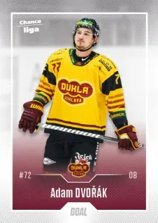 Dvořák Adam Goal Cards II.serie 2022-23 Řadovka č.205