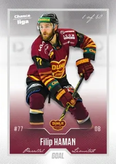 Haman Filip Goal Cards II.serie 2022-23 Silver 1of60 č.206