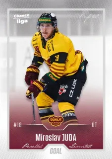 Juda Miroslav Goal Cards II.serie 2022-23 Silver 1of60 č.209