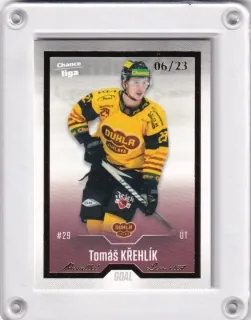 Křehlík Tomáš Goal Cards II.serie 2022-23 Gold /23 č.211