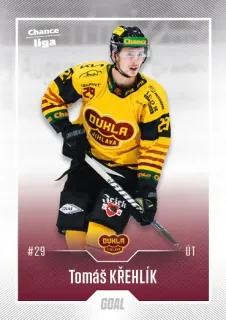 Křehlík Tomáš Goal Cards II.serie 2022-23 Řadovka č.211