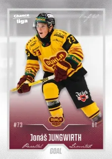 Jungwirth Jonáš Goal Cards II.serie 2022-23 Silver 1of60 č.214