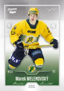 Melenovský Marek Goal Cards II.serie 2022-23 Silver 1of60 č.227