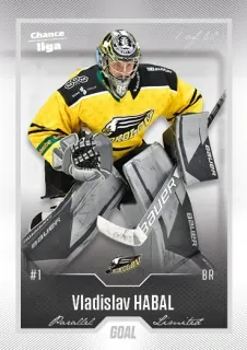 Habal Vladislav Goal Cards II.serie 2022-23 Silver 1of60 č.231